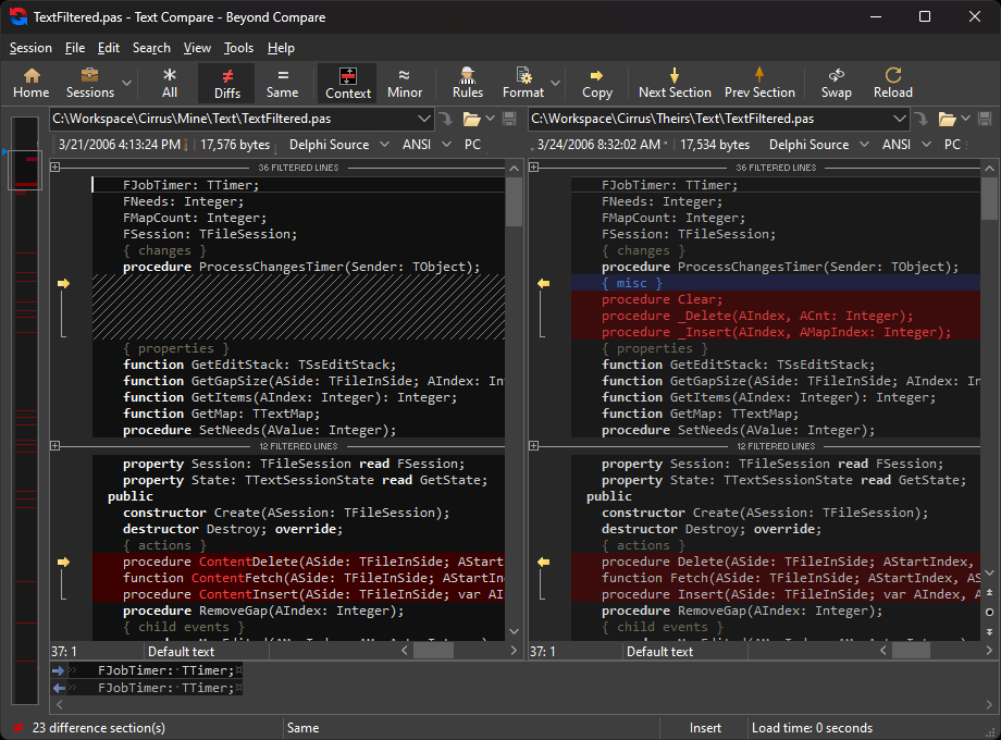 Beyond Compare — screenshot 1