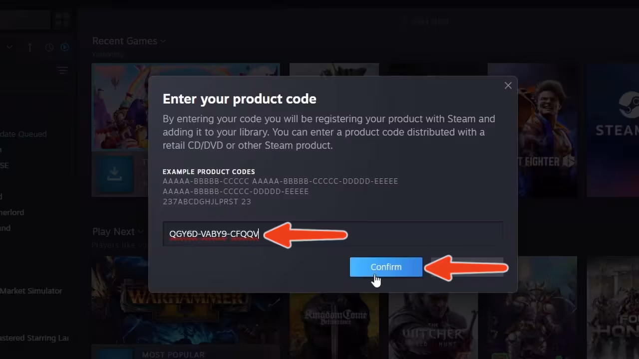 Enter Your Activation Key